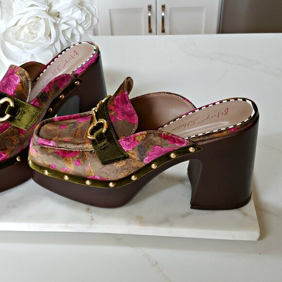 NEW! BETSEY JOHNSON ZUECOS Aydin CLOG SZ 11 - Picture 3 of 9